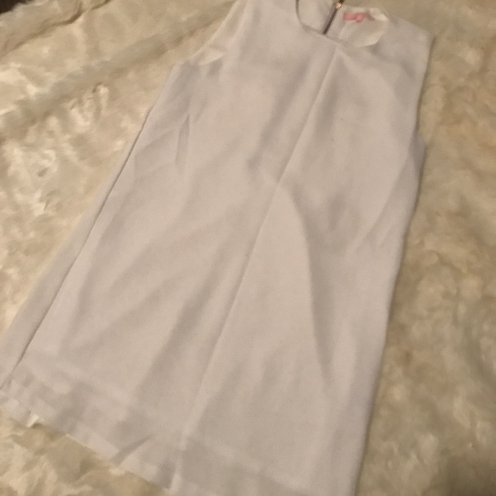 White LuLu's shift dress